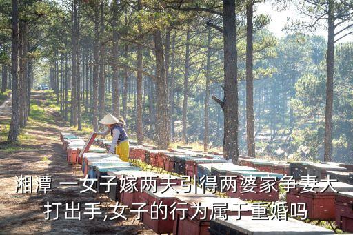 湘潭 一女子嫁兩夫引得兩婆家爭(zhēng)妻大打出手,女子的行為屬于重婚嗎