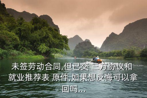 三方就業(yè)協(xié)議書原件,全國普通高校就業(yè)協(xié)議書原件
