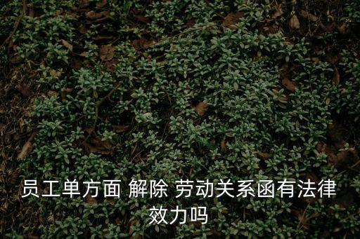 電子版解除勞動(dòng)合同通知書(shū)有效嗎,個(gè)人提出解除勞動(dòng)合同通知書(shū)模板