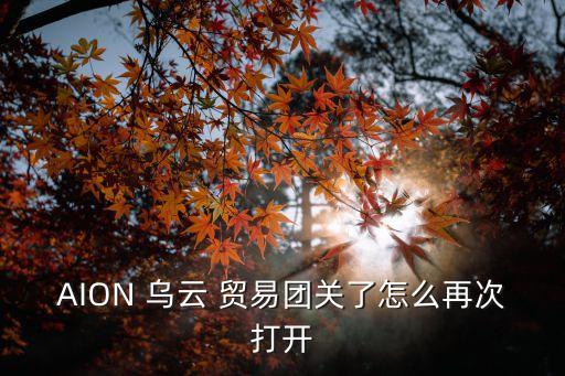 烏云貿(mào)易團(tuán)