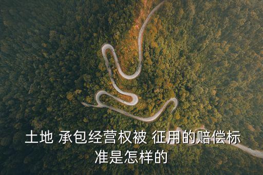 承包期內(nèi)土地被征用