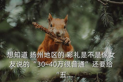 揚州彩禮