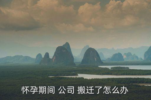 公司搬遷孕婦不去能不能得到賠償,孕婦自愿離職賠償標準