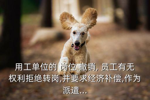 公司撤銷崗位該不該賠償員工,拒絕公司調(diào)崗千萬別這么干