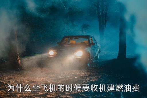 為什么坐飛機(jī)的時(shí)候要收機(jī)建燃油費(fèi)