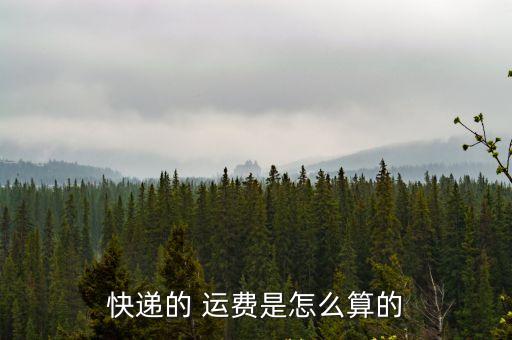 運費計算,航空運費計算