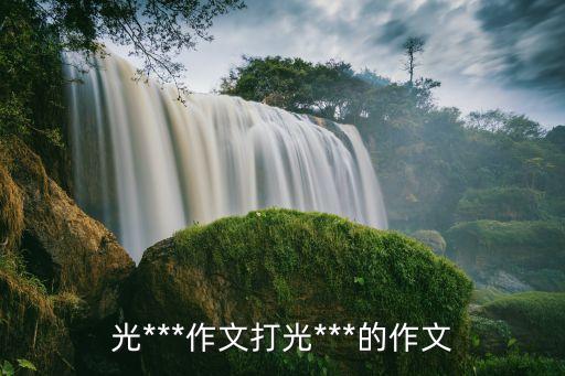 光***作文打光***的作文