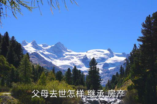 父母去世怎樣 繼承 房產(chǎn)
