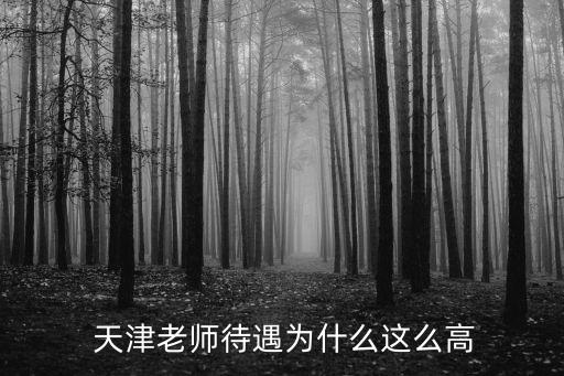 天津教師工資
