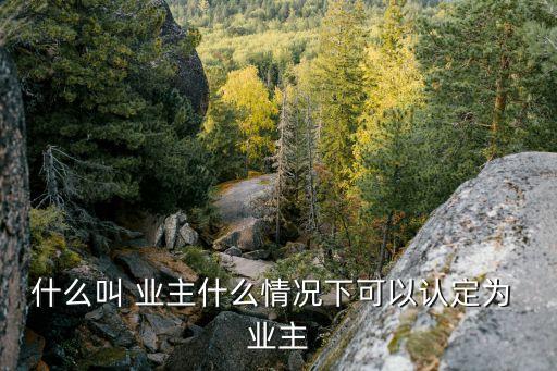 業(yè)主就是房主嗎,律師教你如何對(duì)付物業(yè)起訴