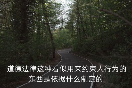 道德法