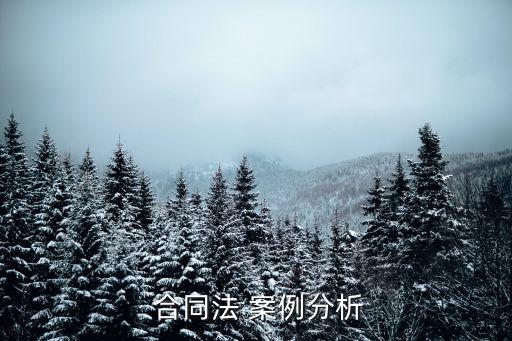 合同法律案例,確認合同有效糾紛案例