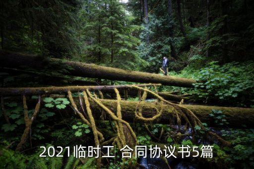 2021臨時(shí)工 合同協(xié)議書(shū)5篇