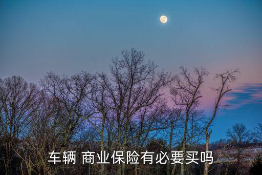 商業(yè)保險到底有沒有必要買,機動車商業(yè)保險到底有沒有必要買