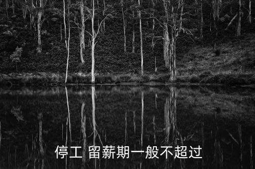 停工留薪