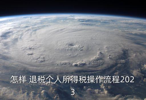 怎樣退稅,個人所得稅app怎樣退稅