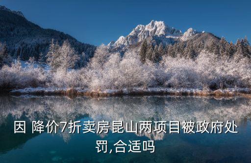 降價銷售,政府為什么不允許開發(fā)商降價銷售