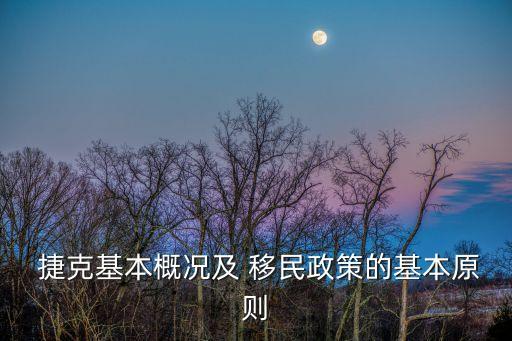 捷克移民