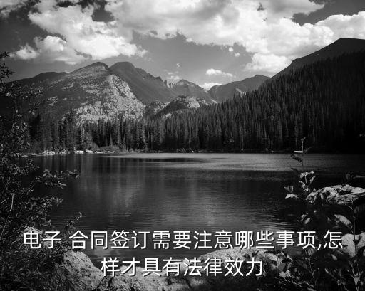 線上簽合同需要注意什么,個人線上簽合同用什么軟件
