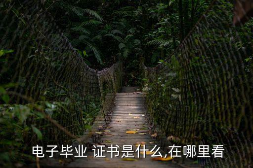 電子證書
