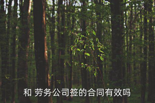 勞務協(xié)議法律認可嗎,臨時勞務協(xié)議有法律效應