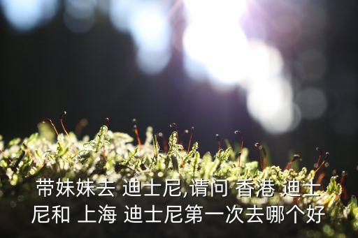 香港迪士尼和上海迪士尼對比,上海迪士尼和香港迪士尼哪個(gè)好玩