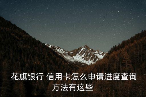  花旗銀行 信用卡怎么申請進(jìn)度查詢方法有這些