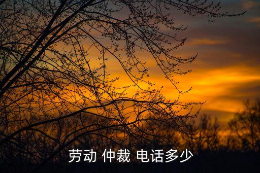 咨詢勞動(dòng)仲裁電話多少,想咨詢勞動(dòng)仲裁打什么電話