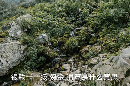 資金清算