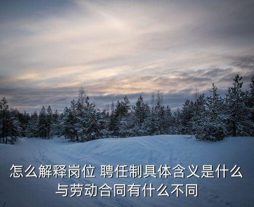 聘任是什么意思,醫(yī)院職稱聘任是什么意思