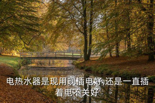 電熱水器是現(xiàn)用現(xiàn)插電好,還是一直插著電不關(guān)好