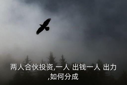 出錢和出力股權分配,三人合伙出錢和出力股權分配