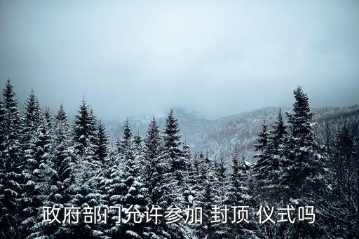封頂儀式