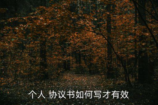 簡單協(xié)議書怎么寫才有效,簡單的交接協(xié)議書怎么寫