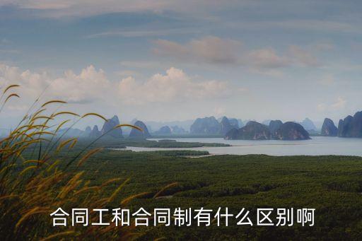 合同工是什么意思