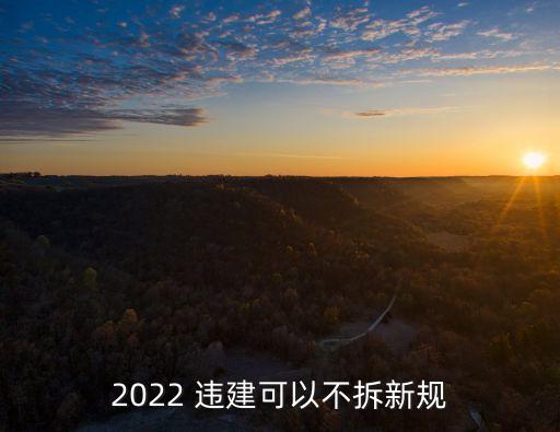 哪年的違建可不拆,2020年7月3號前的違建房必須拆除嗎