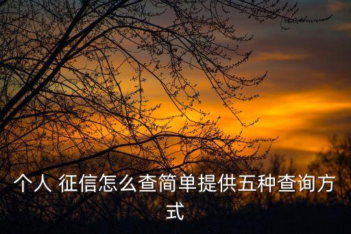 如何查看個人征信,支付寶如何查看個人征信