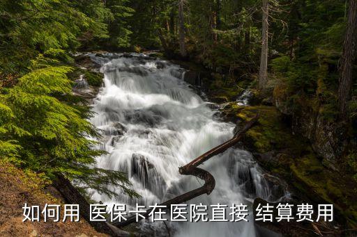 醫(yī)保結(jié)算
