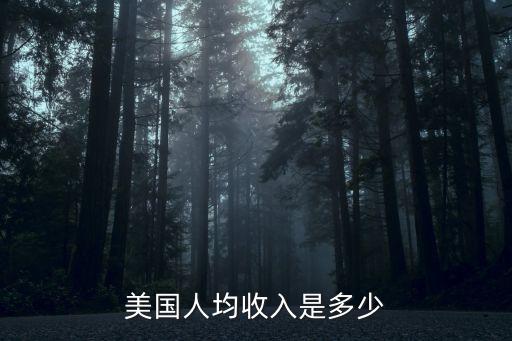 美國平均工資多少美元,中國平均工資多少一月