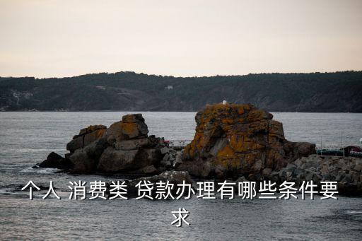 個(gè)人消費(fèi)額度貸款