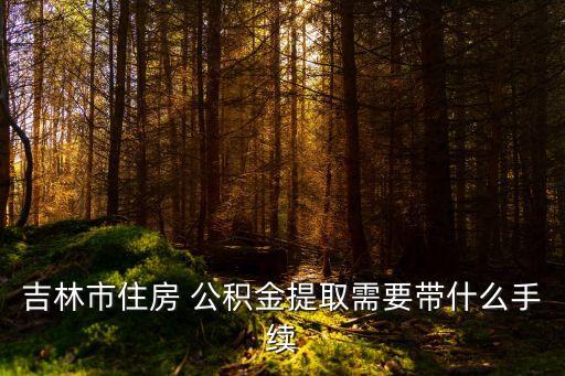 吉林省直公積金