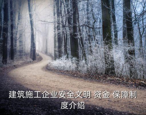 資金保障