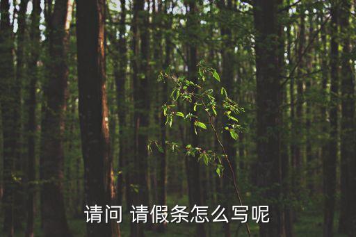 怎么寫請(qǐng)假條,家里親人過世請(qǐng)假親人過世怎么寫請(qǐng)假條