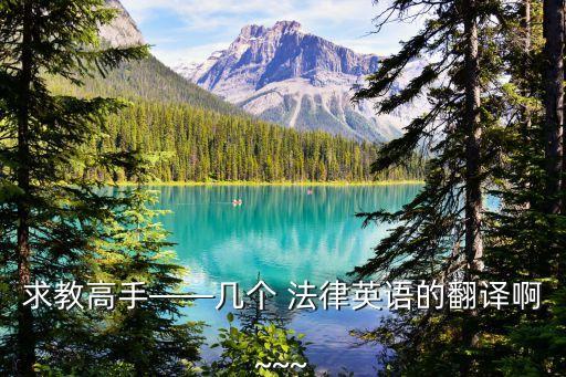 法律英文縮寫,法律職業(yè)資格考試英文縮寫