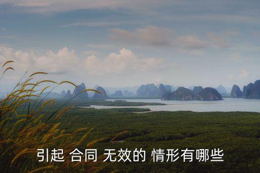 導(dǎo)致合同無(wú)效的具體情形,11種情形擔(dān)保合同無(wú)效