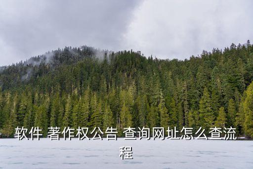 著作權(quán)查詢,計(jì)算機(jī)軟件著作權(quán)查詢