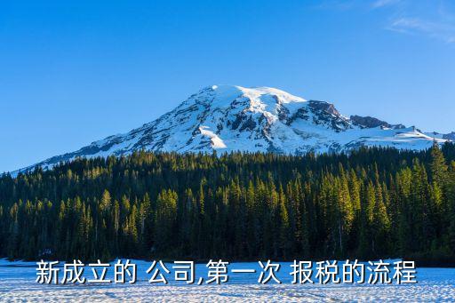公司報(bào)稅