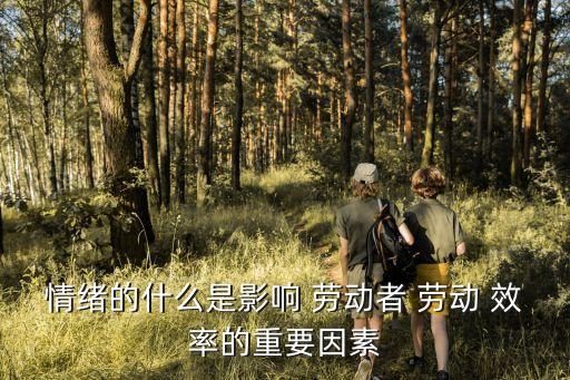 勞動效率,管理能夠提升勞動效率