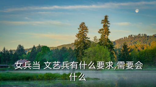 文藝兵女兵標(biāo)準(zhǔn)
