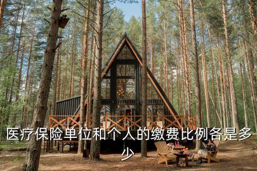 醫(yī)療保險(xiǎn)單位和個(gè)人的繳費(fèi)比例各是多少